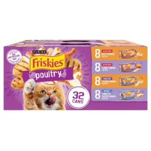 Purina Gravy Poultry Meaty Bits and Filets Wet Cat Food 5.5 oz Cans 32 Pack
