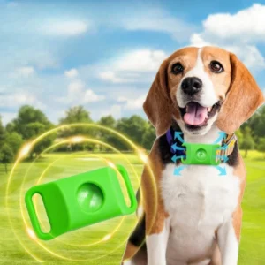 Natural Flea and Tick Repellent Pendant for Dogs One Size Fits All Green Pet Accessory Against Fleas Ticks Cat Collar