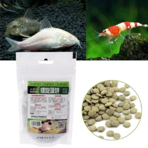 new Small Fish Food Spirulinas Tablets Improving Immune System Blended-Diet