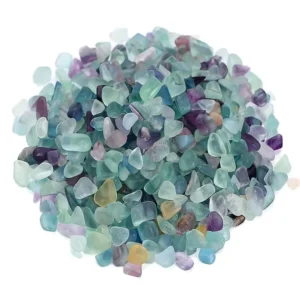 Decorative Crystal Pebbles, 1 Lb 460g Fill 0.9 Cup Natural Quartz Stones Aquarium Gravel Sea Glass Rock Sand for Fish Turtle Tan
