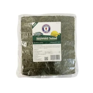 Green Seaweed Salad Dried Marine Algae Bulk 9.5 oz 100 Full Size Sheets Aquarium Fish Food for Saltwater Marine and Freshwater