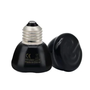 25/50/75/100W E27 Mini Pet Heating Lamp 220V Infrared Ceramic Emitter Heat Light Bulb Pet Brooder Chickens Reptile Lamp 1PC